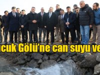 Kuyucuk Gölü’ne can suyu verildi