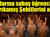 Jandarma subay öğrencileri Sarıkamış Şehitlerini andı
