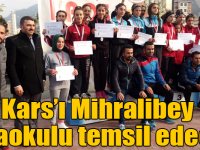 Türkiye Şampiyonasında Kars’ı Mihralibey Ortaokulu temsil edecek
