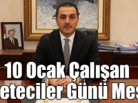 Kars Valisi Türker Öksüz’ün 10 Ocak Çalışan Gazeteciler Günü Mesajı