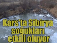 Kars'ta Sibirya soğukları etkili oluyor