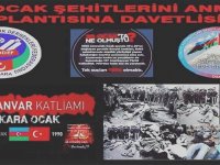 20 Ocak 'Kara Yanvar' şehitleri anılacak