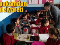Kaymakam Çınar’dan okul ziyareti
