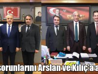 VHO, sorunlarını Arslan ve Kılıç’a anlattı