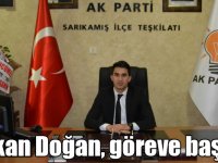 AK Parti Sarıkamış İlçe Başkanı Kenan Doğan, göreve başladı
