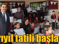Kars’ta yarıyıl tatili başladı