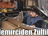 Karslı demirci Hz. Ali’nin kılıcı Zülfikar’ın modelini yaptı