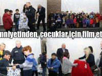 Kars Emniyetinden, çocuklar için film etkinliği