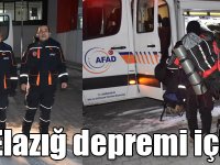 Kars ekibi Elazığ depremi için yola çıktı