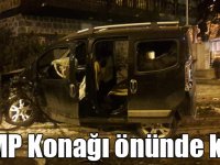 GAMP Konağı önünde kaza