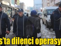 Zabıta ekiplerinden dilenci operasyonu