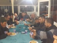 Çanakkaleli avcılar tavşan pilavında bir araya geldi
