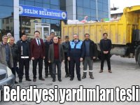 Selim Belediyesi depremzedelere yardım elini uzattı