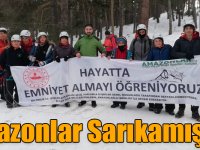 “Hayatta emniyet almayı öğreniyoruz" projesinin 4. etabı, Sarıkamış’ta gerçekleştirildi