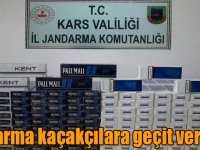 Jandarma kaçakçılara geçit vermedi