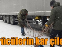 Kars'ta kar yağışı ve tipi yaşamı olumsuz etkiliyor