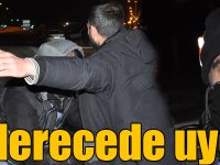 Kars polisinden eksi 20 derecede uygulama!