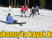 Sarıkamış Cıbıltepe’de kayak keyfi