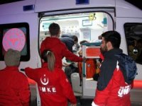Çadır kentte yangın çıktı, 8 kişi dumandan etkilendi