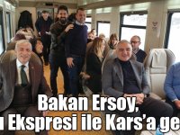 Kültür ve Turizm Bakanı Ersoy, Doğu Ekspresi ile Kars’a geliyor