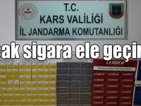 Kars’ta kaçak sigara ele geçirildi