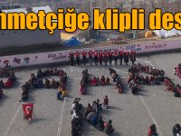 Karslı miniklerden Mehmetçiğe klipli destek