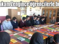 Kaymakam Zengince öğrencilerle buluştu