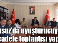 Susuz’da uyuşturucuyla mücadele toplantısı yapıldı