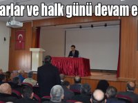 Susuz’da muhtarlar ve halk günü toplantıları devam ediyor