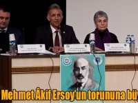 Kars’ta Mehmet Âkif Ersoy’un torununa büyük ilgi