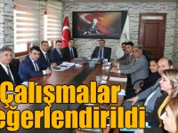 Kars İl Özel İdaresinin yürüttüğü çalışmalar değerlendirildi