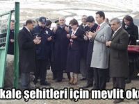 Digor’da, Çanakkale şehitleri için mevlit okutuldu