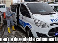 Kağızman'da dezenfekte çalışması başladı