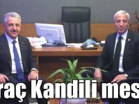 Kars Milletvekilleri Ahmet Arslan ve Yunus Kılıç'ın Miraç Kandili mesajı