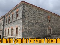 Kars’ta tarihi yapılar turizme kazandırılıyor
