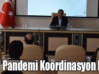 Sosyal mesafeli İl Pandemi Koordinasyon Kurulu Toplantısı!