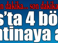 Kars’ta 4 bölge, Koronavirüs tedbirleri kapsamında karantinaya alındı