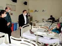 Kaymakam Mutlu’dan görevlilere moral ziyareti