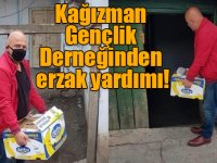 Kağızman Gençlik Derneğinden ihtiyaç sahibi ailelere erzak yardımı!