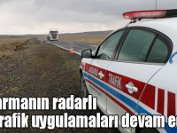 Jandarmanın radarlı özel trafik uygulamaları devam ediyor