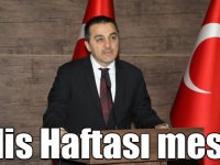 Kars Valisi Türker Öksüz'ün Polis Haftası mesajı