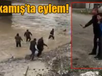 Sarıkamış’ta vatandaşlar kamulaştırma için eylem yaptılar