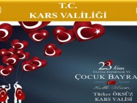 Vali Türker Öksüz'ün 23 Nisan mesajı