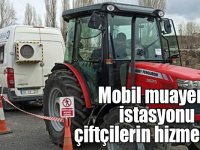 Sarıkamış'ta mobil muayene istasyonu çiftçilerin hizmetinde