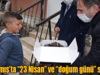 Sarıkamış’ta “23 Nisan” ve “doğum günü” sürprizi