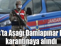 Kars’ta Aşağı Damlapınar Köyü karantinaya alındı