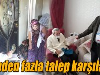 Kars'ta, “Vefa Sosyal Destek Grubu” 7 bin 28 talebi karşıladı