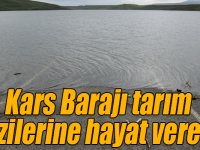 Kars Barajı tarım arazilerine hayat verecek
