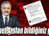 Ahmet Arslan bildiğiniz gibi!