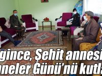 Digor Kaymakamı Zengince, Şehit annesinin ‘Anneler Günü’nü kutladı